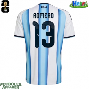 Argentina Cristian Romero #13 Hemmatröja VM 2026 Kortärmad